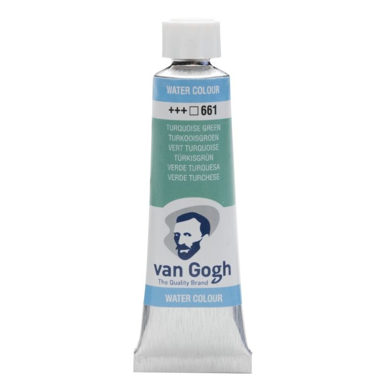 WATERCOLOUR VAN GOGH 10ML 661 TURQUOISE GREEN