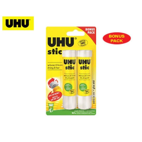 ΚΟΛΛΑ UHU STIC 2X21GR ΣΕ BLISTER
