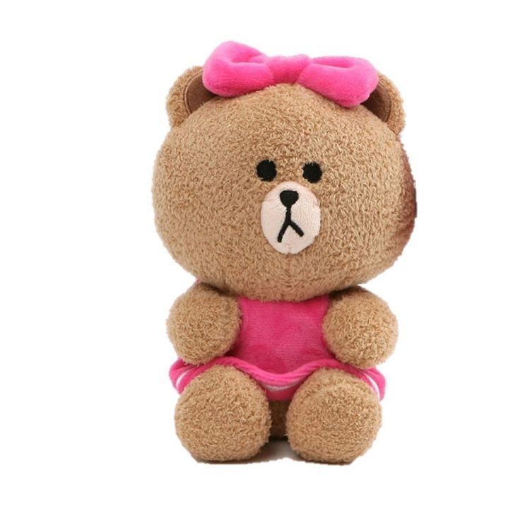 Λούτρινο Κουκλάκι LINE FRIENDS Choco 7