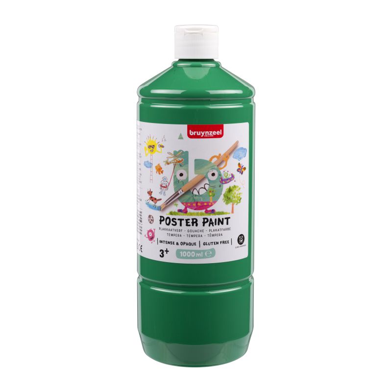 ΤΕΜΠΕΡΑ POSTER PAINT 600 1000ML ΠΡΑΣΙΝΟ BZL