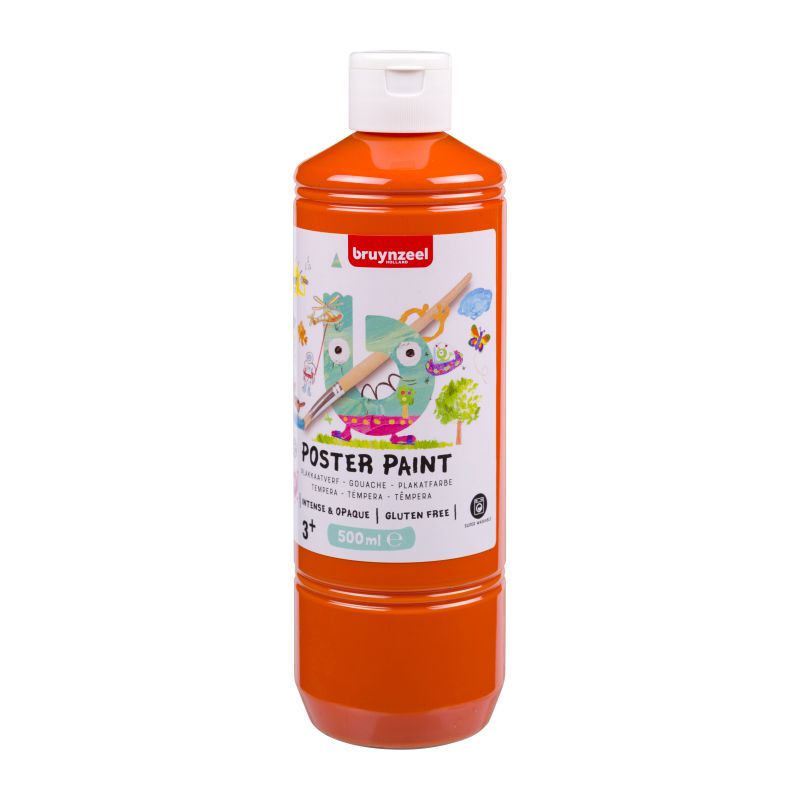 ΤΕΜΠΕΡΑ POSTER PAINT 235 500ML ΠΟΡΤΟΚΑΛΙ BZL