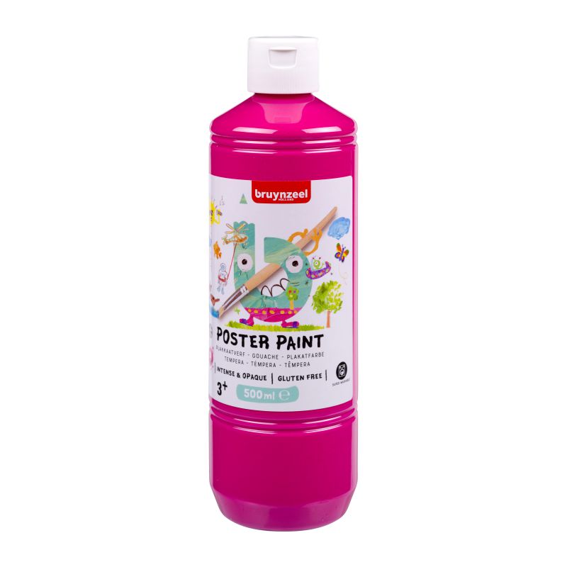 ΤΕΜΠΕΡΑ POSTER PAINT 357 500ML ΡΟΖ BZL