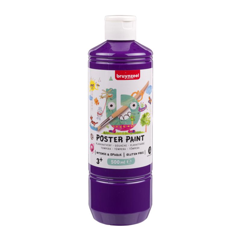 ΤΕΜΠΕΡΑ POSTER PAINT 573 500ML ΜΩΒ BZL
