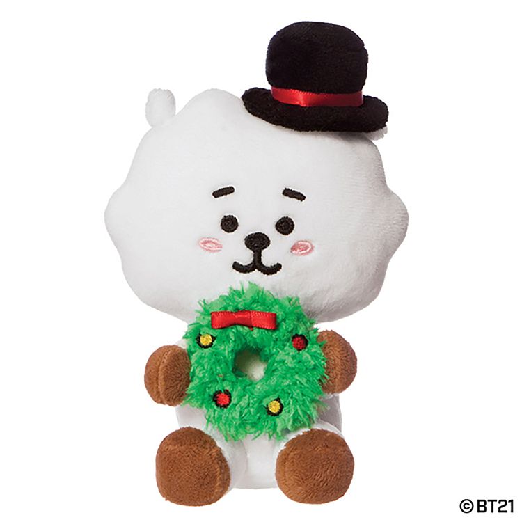 Λούτρινο Κουκλάκι BT21 RJ Winter 15εκ