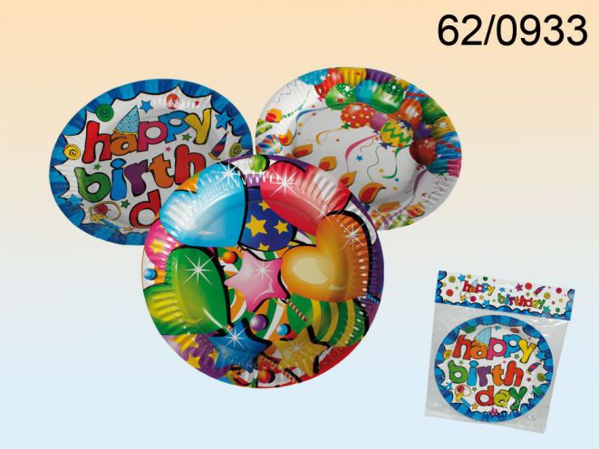 ΠΙΑΤΑΚΙΑ ΜΙΑΣ ΧΡΗΣΗΣ ΓΙΑ ΠΑΡΤΥ6 ΤΕΜ 23ΕΚ