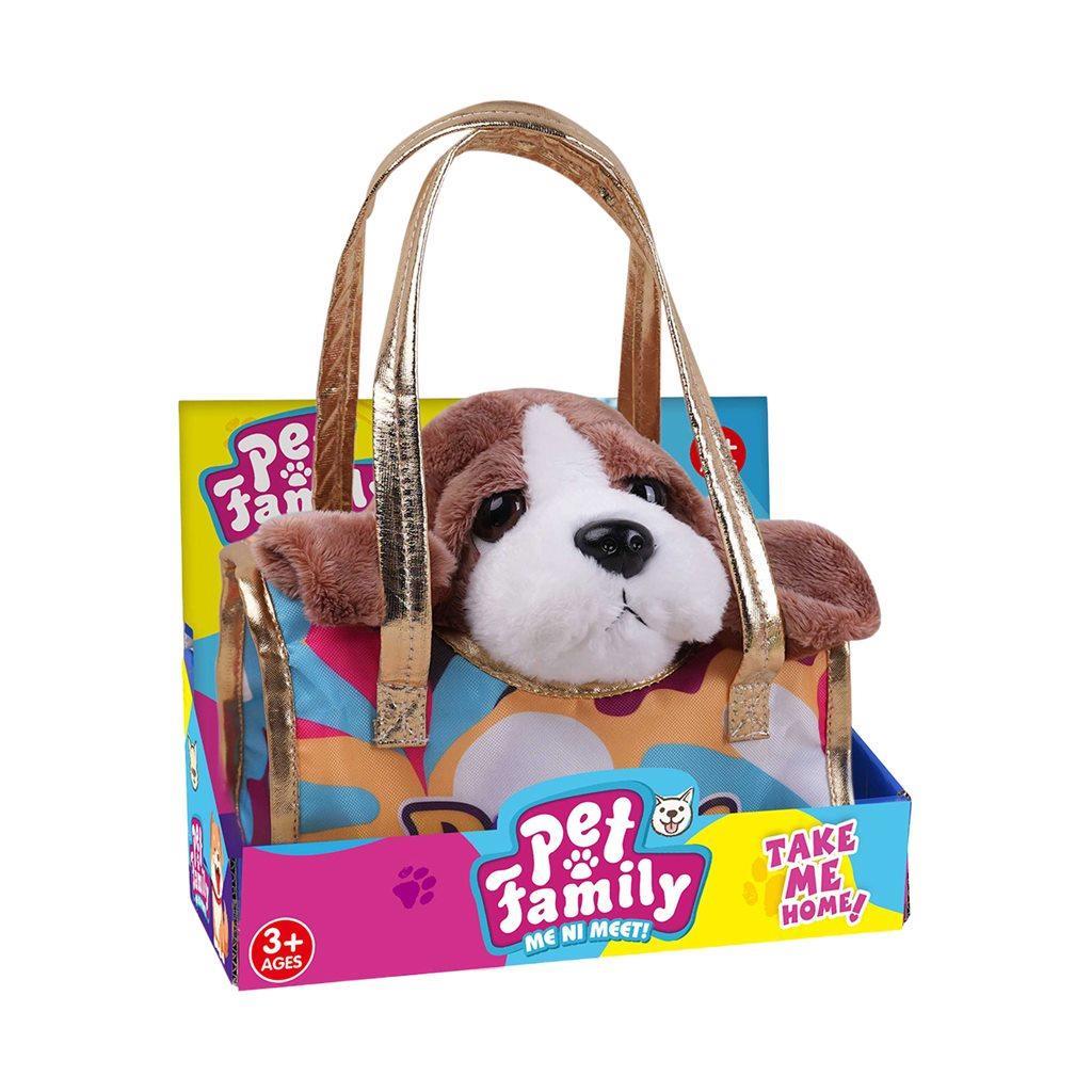 ΛΟΥΤΡΙΝΟ 20ΕΚ. ΣΚΥΛΑΚΙ LUNA TOYS ΣΕ ΤΣΑΝΤΑ 25X13,5X20ΕΚ.
