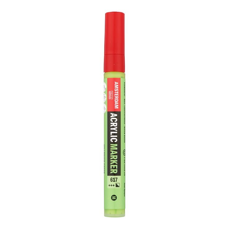 ΜΑΡΚΑΔΟΡΟΣ ΑΚΡΥΛΙΚΟΣ AMSTERDAM 4MM 617 YLWISH GREEN SW