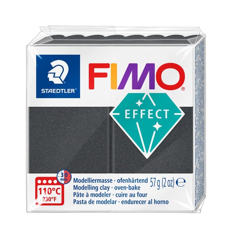 STAEDTLER ΠΗΛΟΣ FIMO 8010-91 EFFECT GREY METALLIC 57GR