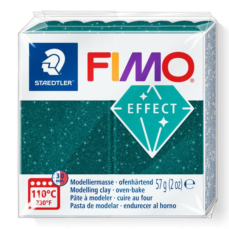STAEDTLER ΠΗΛΟΣ FIMO 8010-562 ΕFFECT GALAXY GREEN 57gr