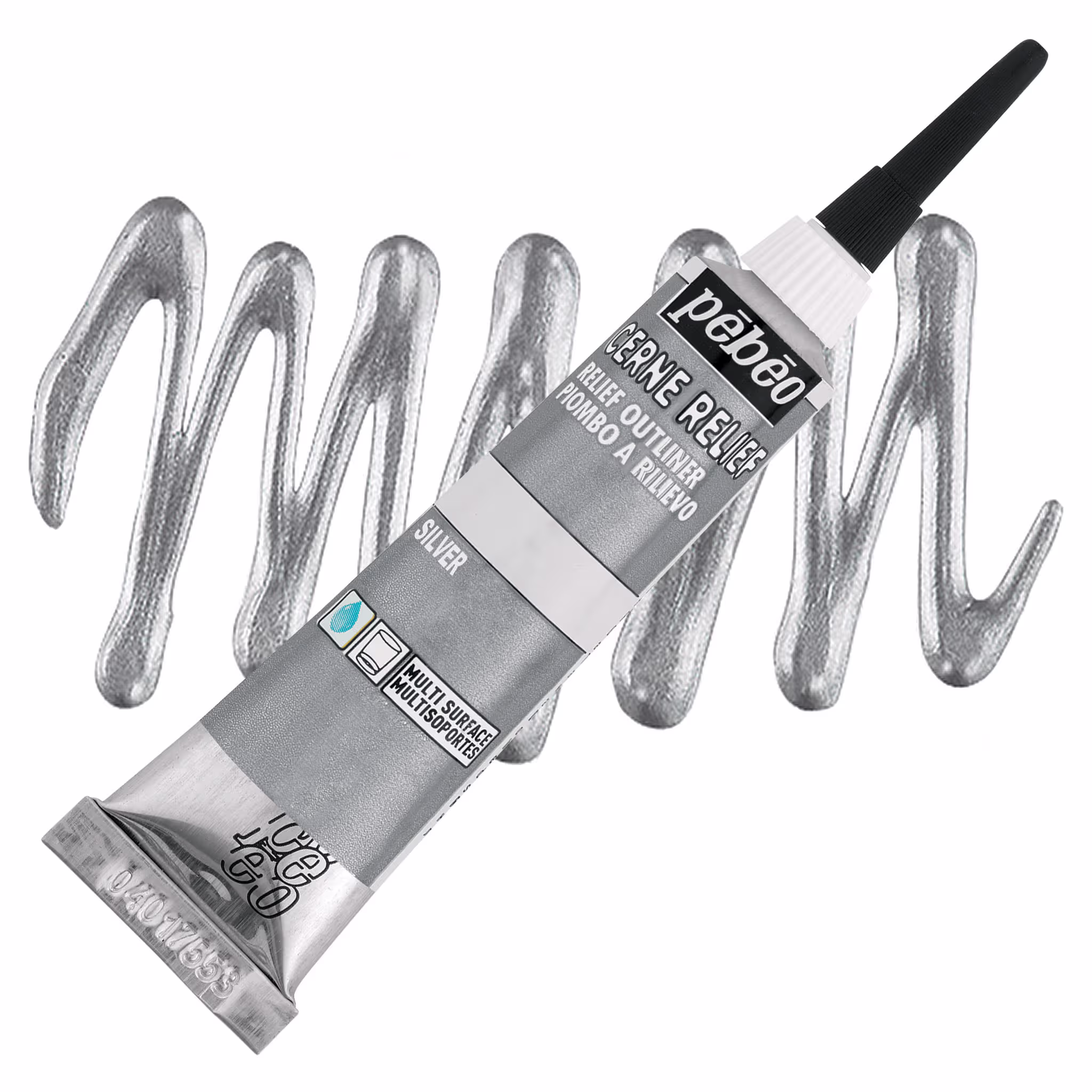 ΠΕΡΙΓΡΑΜΜΑ CERNE RELIEF 20ML SILVER PEBEO