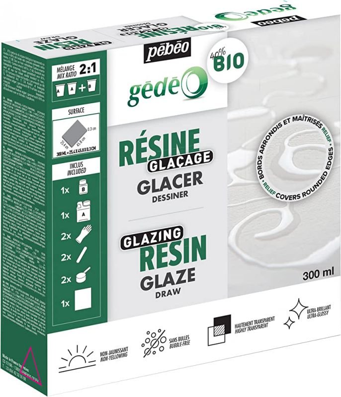 ΡΗΤΙΝΗ ΥΓΡΟ ΓΥΑΛΙ 300ML GEDEO PEBEO BIO