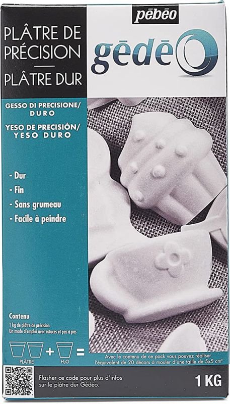 ΓΥΨΟΣ ΚΑΛΛΙΤΕΧΝΙΑΣ ΑΚΡΙΒΕΙΑΣ/ΣΚΛΗΡΟΣ 1KG GEDEO PEBEO