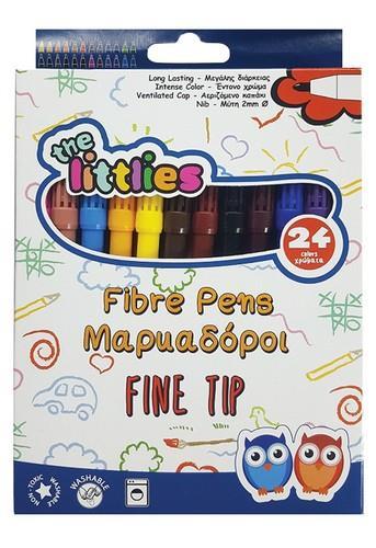 ΜΑΡΚΑΔΟΡΟΙ ΖΩΓΡΑΦΙΚΗΣ ΛΕΠΤΟΙ 12ΤΕΜ THE LITTLIES (ΣΥΣΚ-12ΤΕΜ)