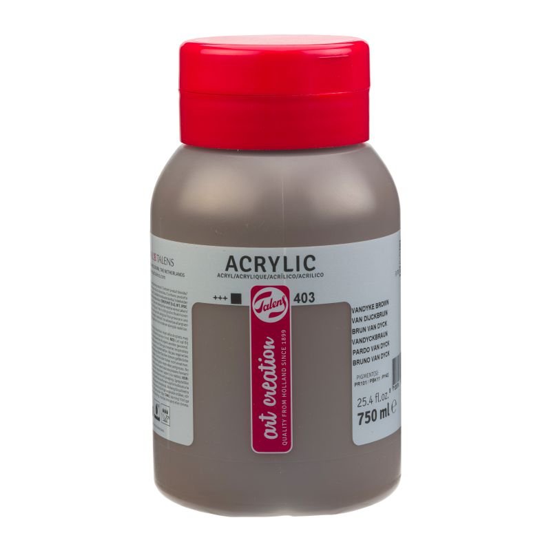 ΑΚΡΥΛΙΚΟ ΧΡΩΜΑ ARTCREATION 403 750ML VANDYKE BROWN