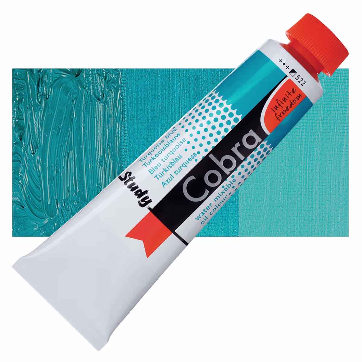 ΛΑΔΙ COBRA 40ML 522 TURQ. BLUE