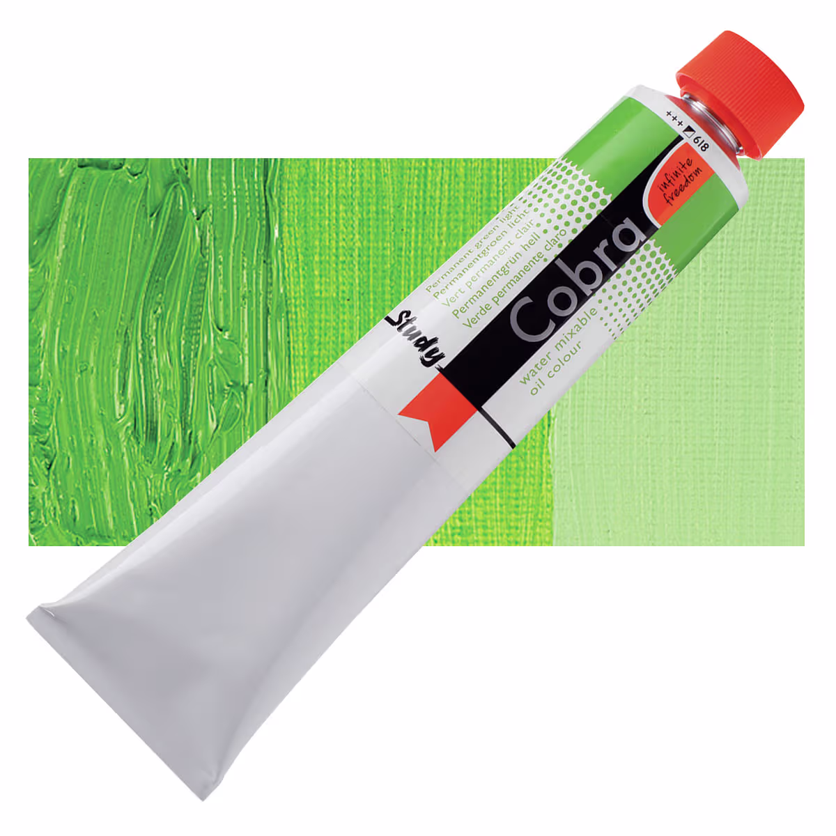 ΛΑΔΙ COBRA 40ML 618 PERM. GREEN LT