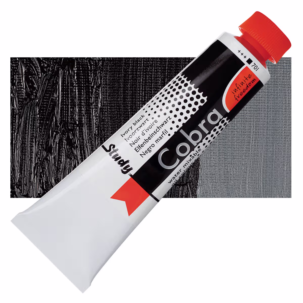 ΛΑΔΙ COBRA 40ML 701 IVORY BLACK