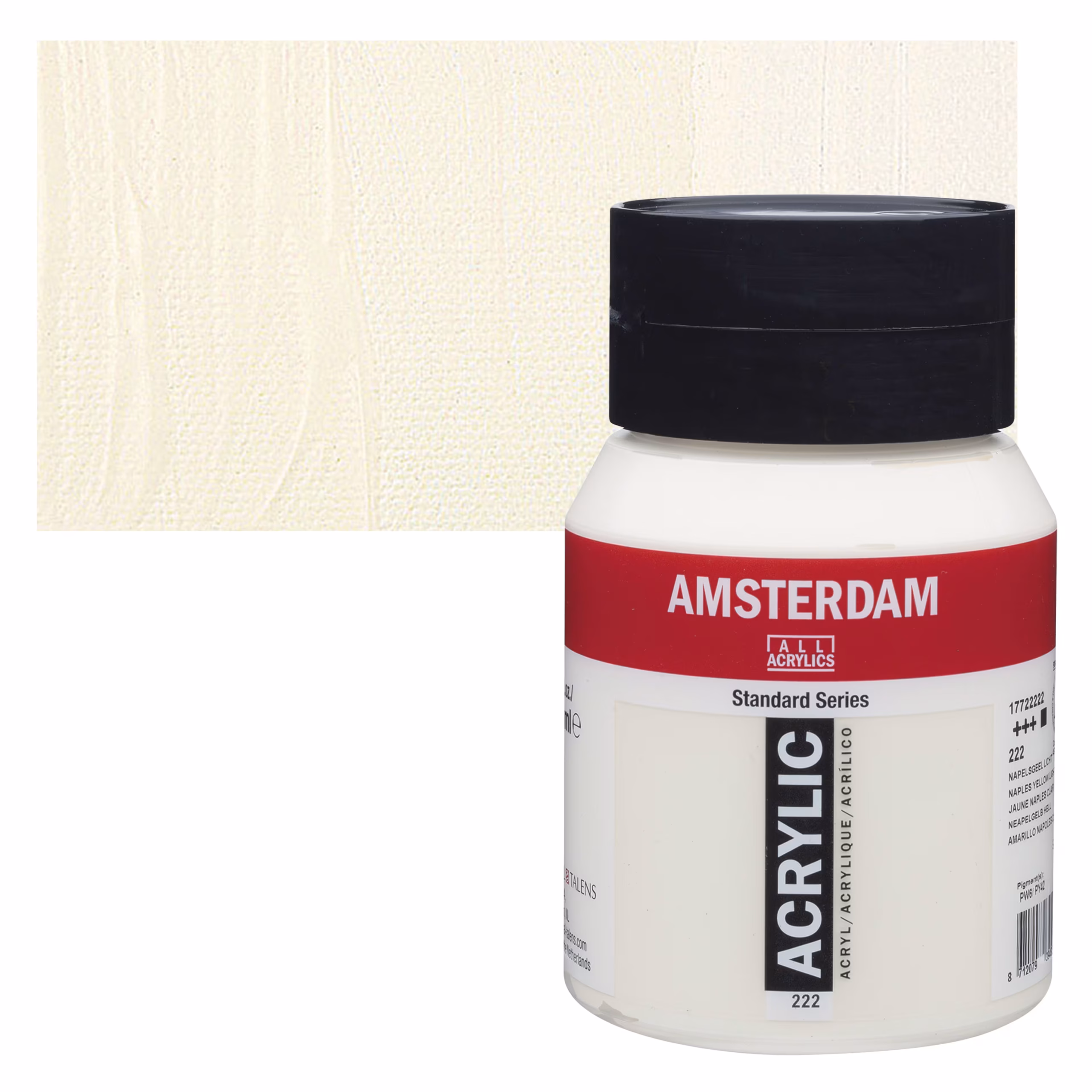 ΑΚΡΥΛΙΚΟ AMSTERDAM 500ML No 222 NAPLES YLW LT