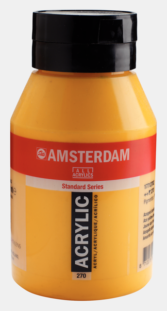 ΑΚΡΥΛΙΚΟ AMSTERDAM 1LTR. No 270 AZO YELLOW DP