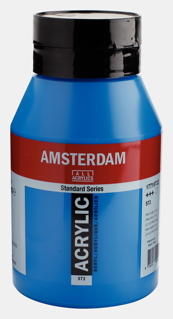 ΑΚΡΥΛΙΚΟ AMSTERDAM 1LTR. No 572 PRIMARY CYAN