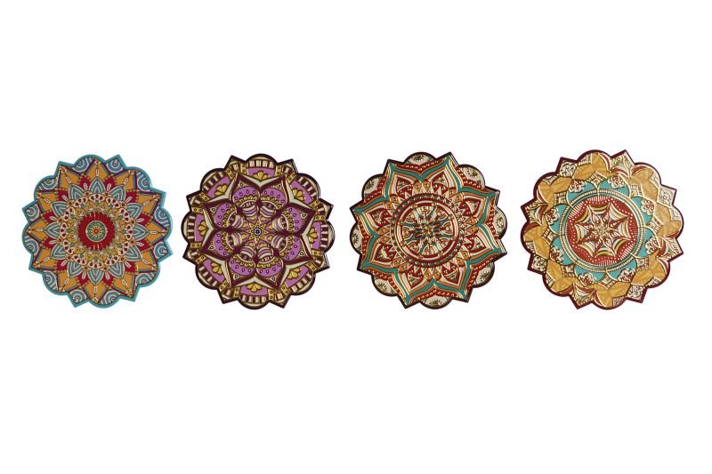 ΣΟΥΒΕΡ 20X20X1 MANDALA 4 ΣΧΕΔΙΑ