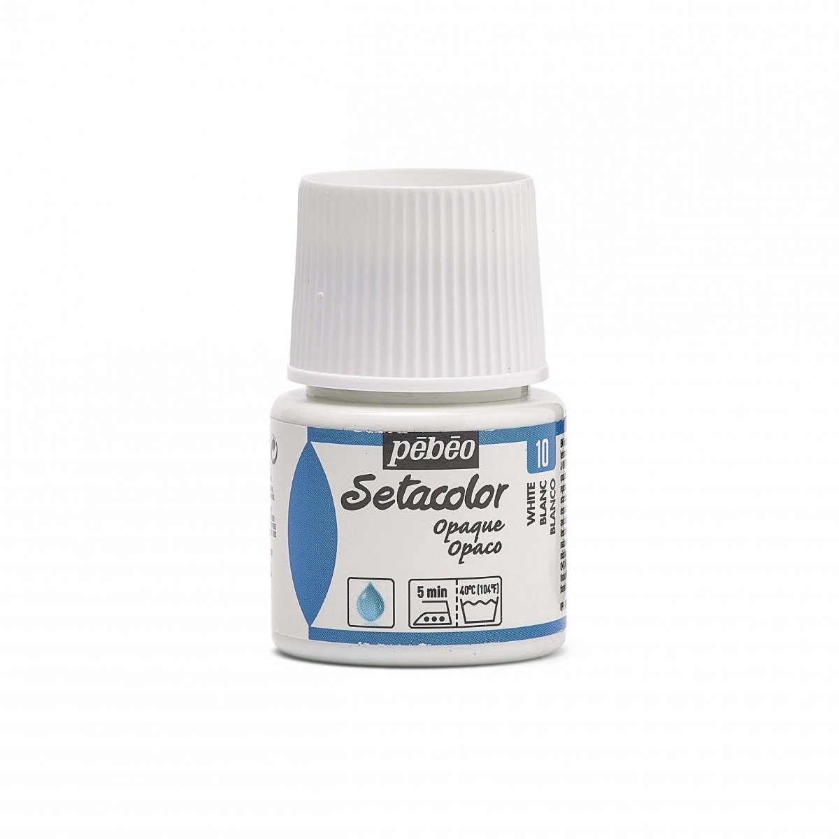 ΧΡΩΜΑ ΥΦΑΣΜΑΤΟΣ ΛΕΥΚΟ SETACOLOR OPAQUE 45 ML