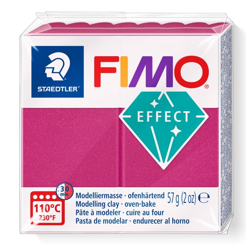 STAEDTLER ΠΗΛΟΣ FIMO 8010-21 EFFECT BORDEAUX METALLIC 57gr