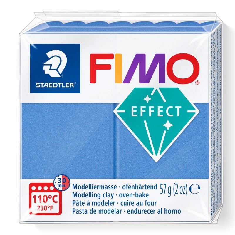 STAEDTLER ΠΗΛΟΣ FIMO 8010-31 EFFECT BLUE METALLIC 57gr