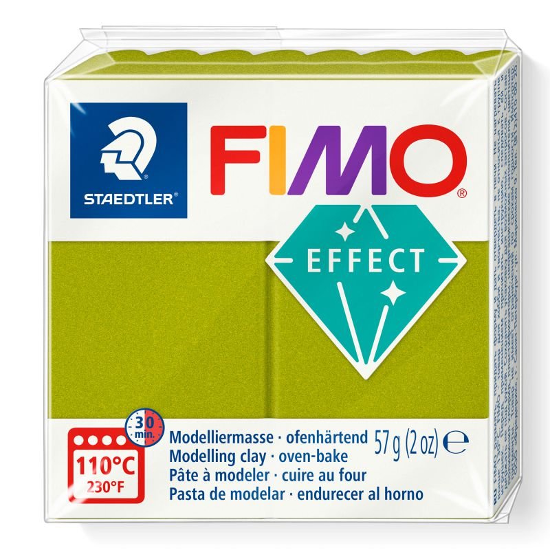 STAEDTLER ΠΗΛΟΣ FIMO 8010-51 EFFECT GREEN METALLIC 57gr