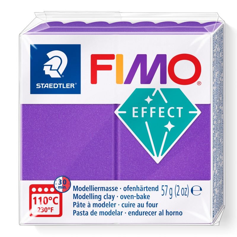 STAEDTLER ΠΗΛΟΣ FIMO 8010-61 EFFECT LILAC METALLIC 57gr