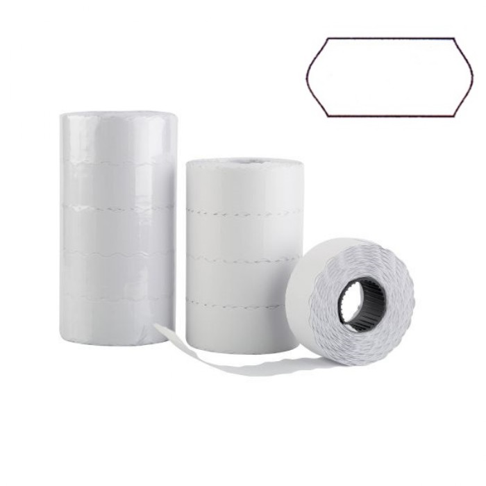 OEM Ετικέτες Ετικετογράφου Λευκές 26x12 mm 1000Τ/ρολό