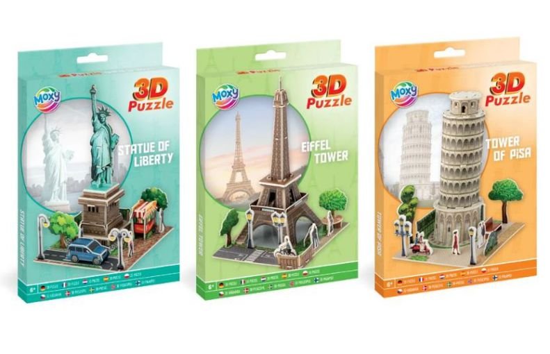 ΠΑΖΛ ΚΑΤΑΣΚΕΥΗ 3D FOAM PUZZLE, 3 ass.