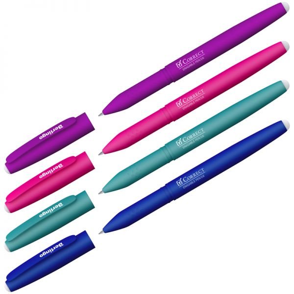 ΣΤΥΛΟ ΣΒΗΝΟΜΕΝΟ JEL CORRECT, 0.6MM BLUE BERLINGO