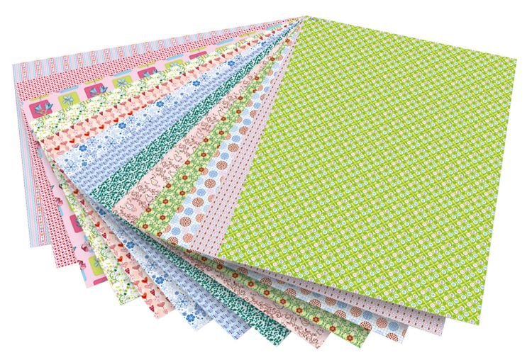 ΧΑΡΤΟΝΙ ΜΕ ΣΧΕΔΙΑ ΔΙΑΦΟΡΑ 50X70, 13ΦΥΛΛΑ 270g FOLIA