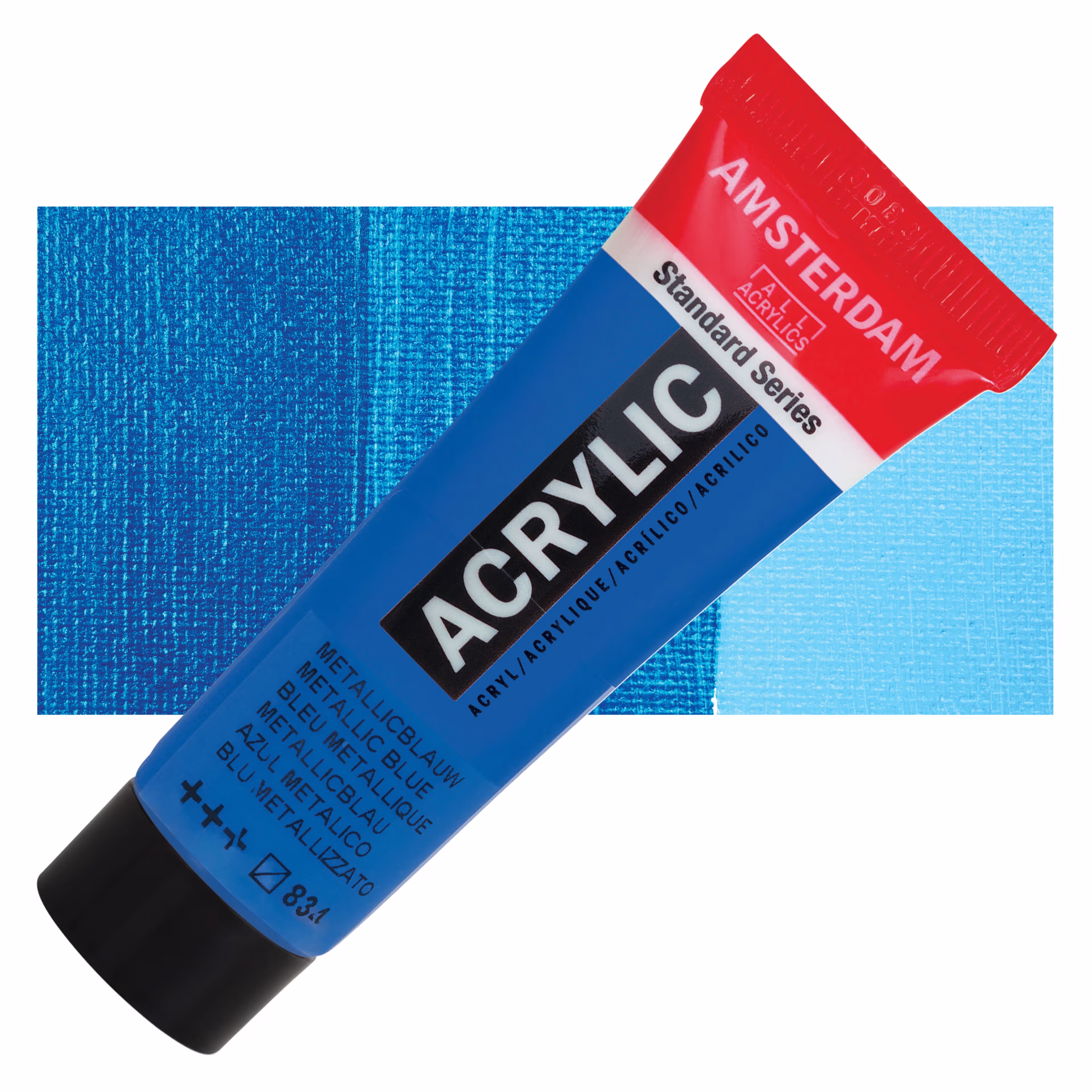 ΑΚΡΥΛΙΚΟ AMSTERDAM 20 ML 834 METALLIC BLUE