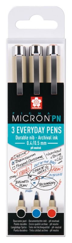 ΜΑΡΚΑΔΟΡΟΣ PIGMA MICRON PN OFFICE SET 3