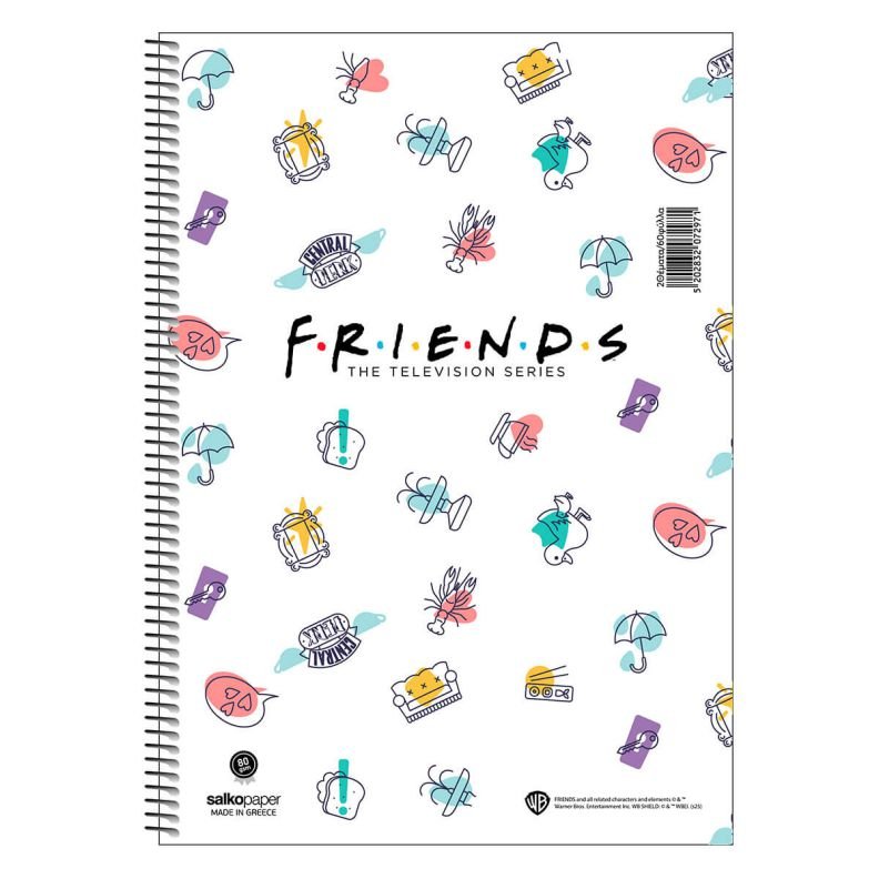 ΣΠΙΡΑΛ FRIENDS CENTRAL PERK 21X29/120 ΣΕΛ 1Θ