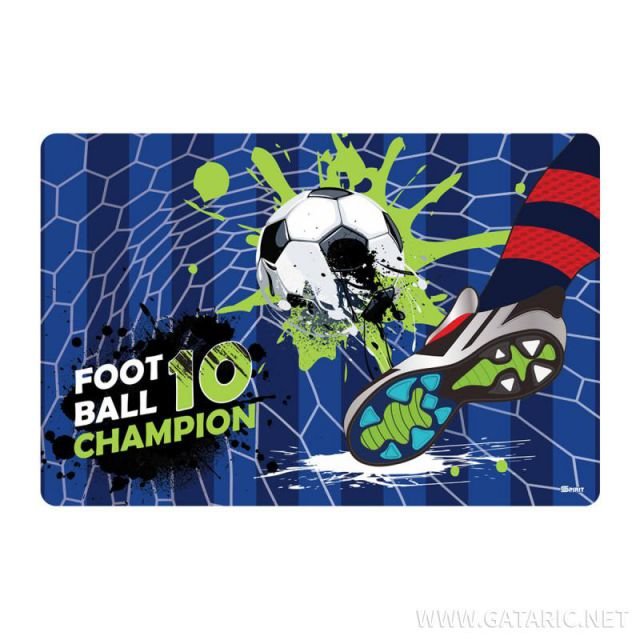 ΣΟΥΜΕΝ 60Χ40CM "BFOOTBALL NO 10" 5 ΣΧΕΔΙΑ