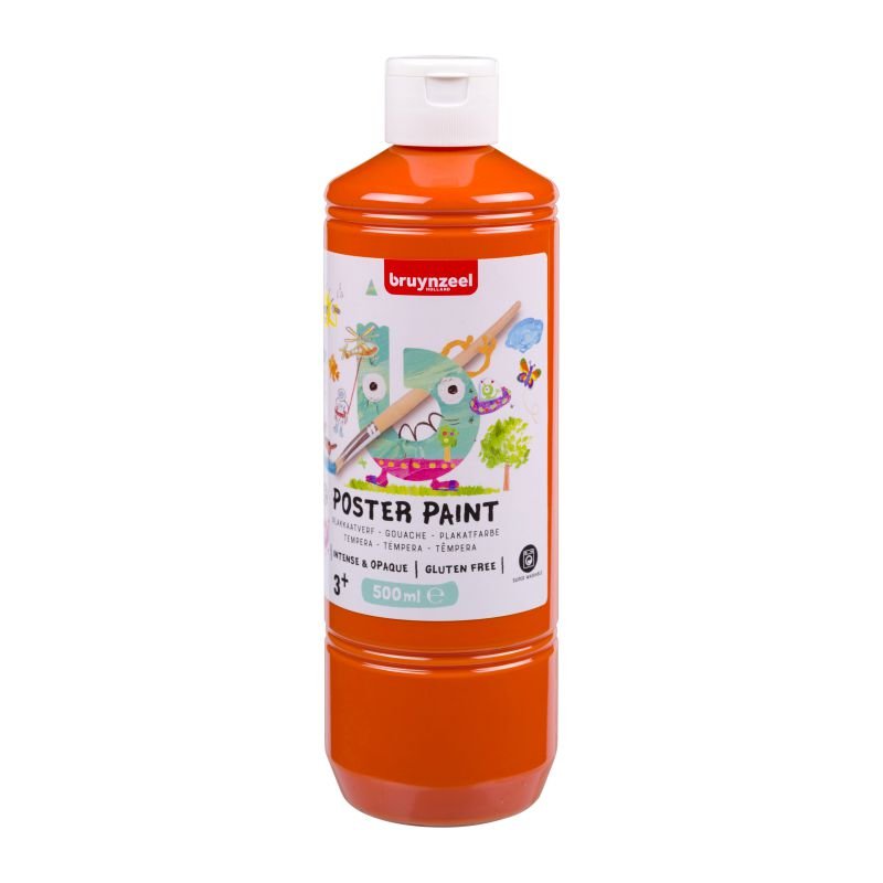 ΤΕΜΠΕΡΑ POSTER PAINT 235 500ML ΠΟΡΤΟΚΑΛΙ BZL