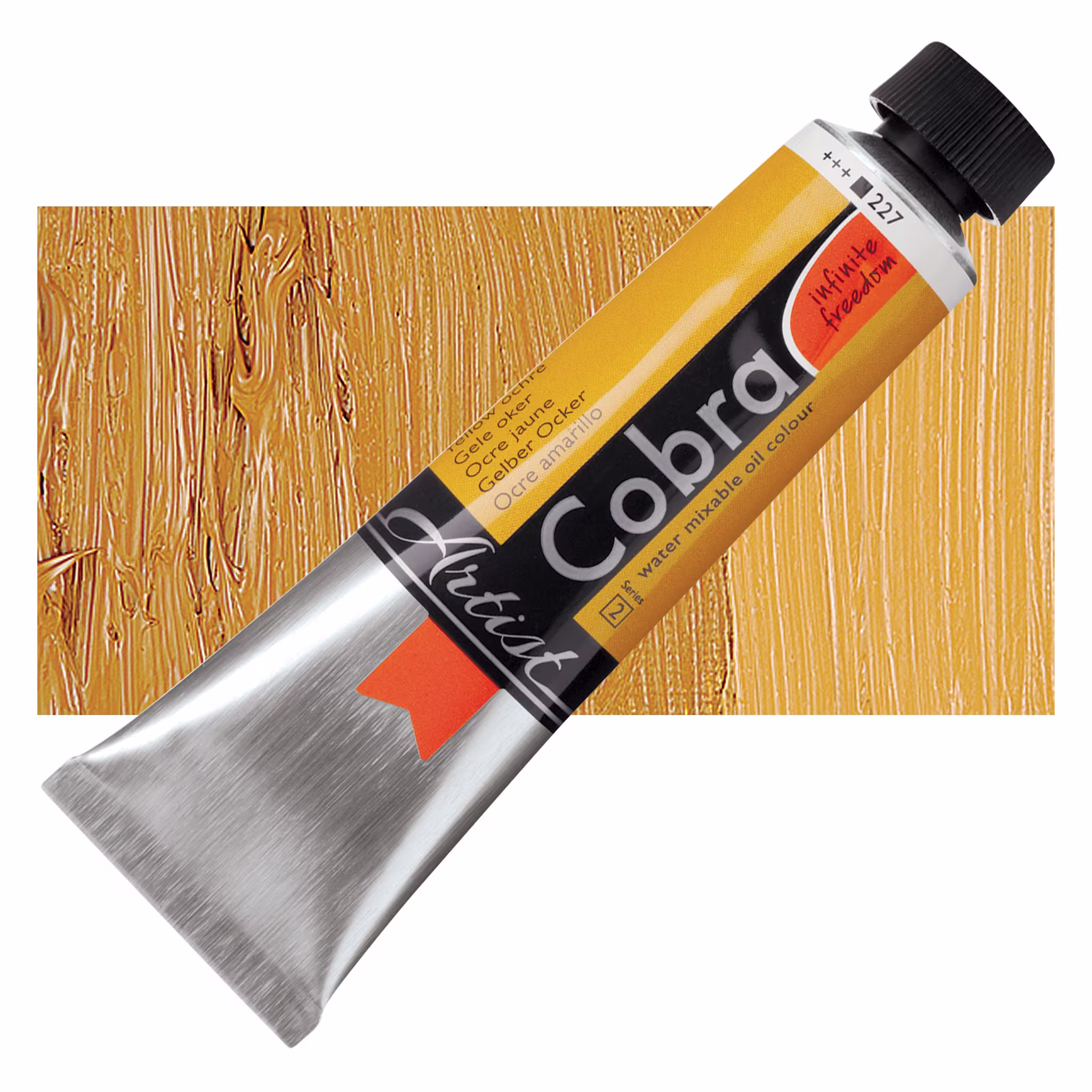 ΛΑΔΙ COBRA 40ML 228 YELLOW OCHRE LT WATER-MIXABLE OIL