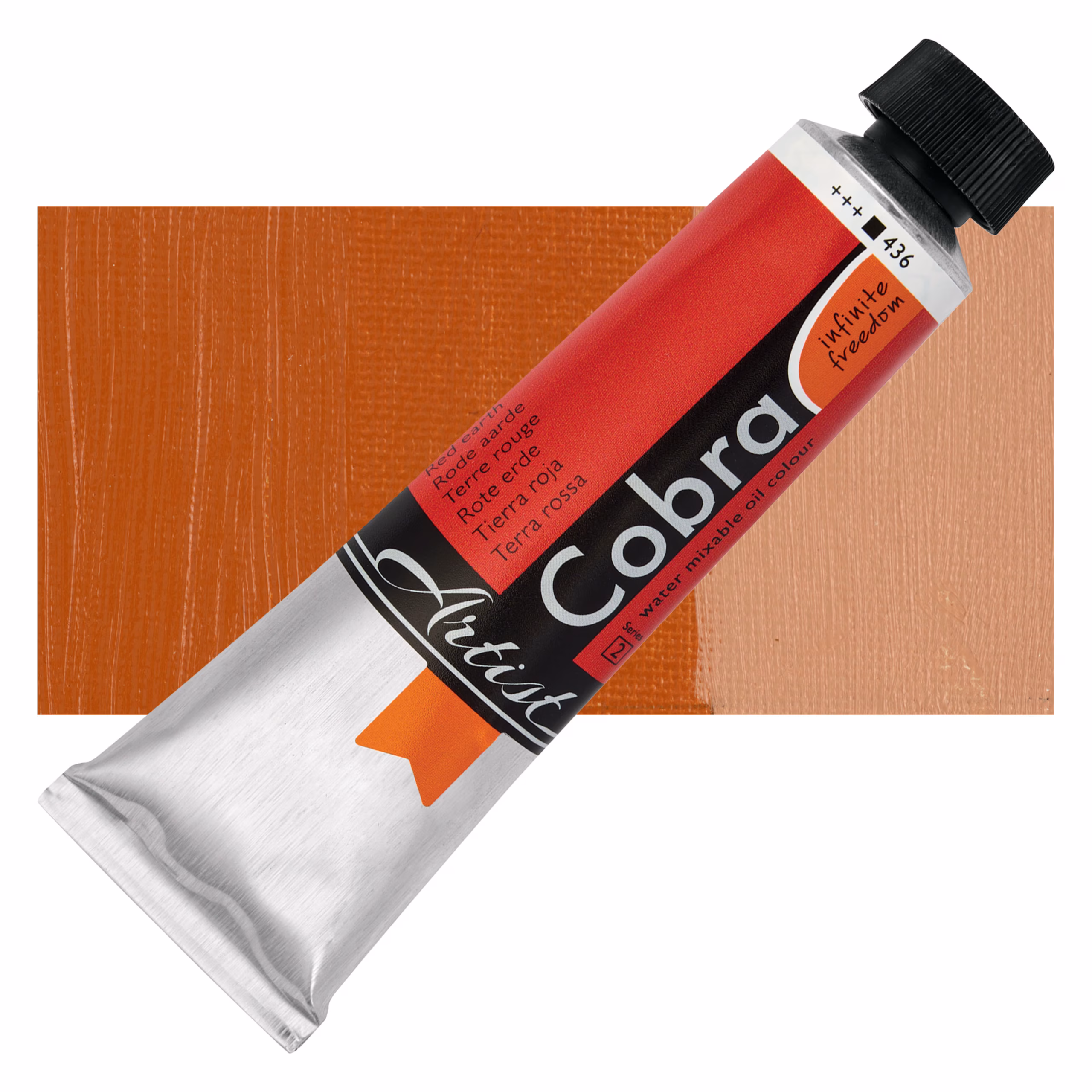 ΛΑΔΙ COBRA 40ML 436 RED EARTH WATER-MIXABLE OIL