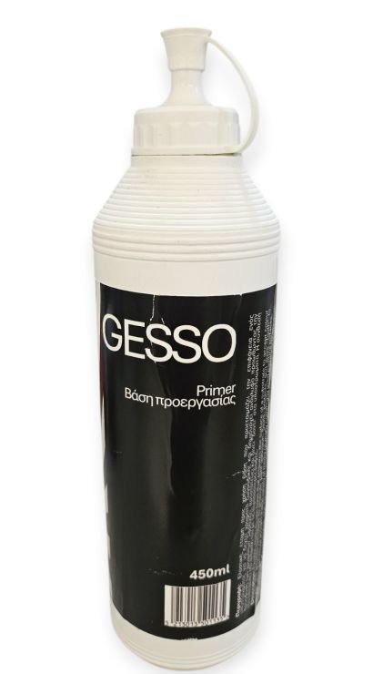 ΑΣΤΑΡΙ GESSO 450ML ΛΕΥΚΟ ΥΠΟΣΤΡΩΜΑ ΖΩΓΡΑΦΙΚΗΣ