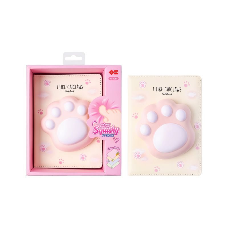 ΣΗΜΕΙΩΜΑΤΑΡΙΟ SQUISHY "CAT PAW"