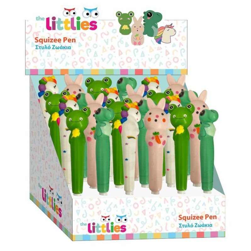 ΣΤΥΛΟ SQUIZEE ΖΩΑΚΙΑ THE LITTLIES