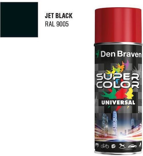 ΣΠΡΕΙ ΑΚΡΥΛΙΚΟ DEN BRAVEN BOSTIK 9005 ΜΑΥΡΟ GLOSS 400ML