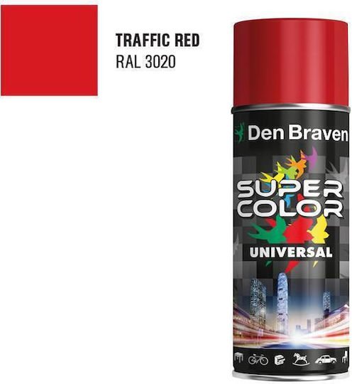 ΣΠΡΕΙ DEN BRAVEN BOSTIK ΜΕΤΑΛΛΙΚΗΣ ΑΠΟΧΡΩΣΗΣ ΚΟΚΚΙΝΟ 400ML