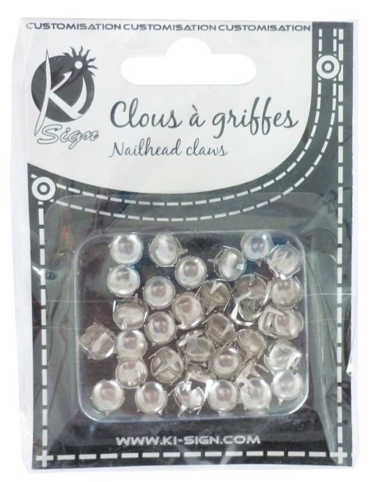 ΚΑΡΦΙΔΕΣ ΔΙΑΚΟΜΗΤΙΚΕΣ ΑΣΗΜΙ 10MM-30PCS