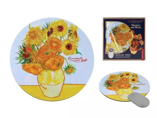 MOUSE PAD - V. van Gogh, Sunflowers