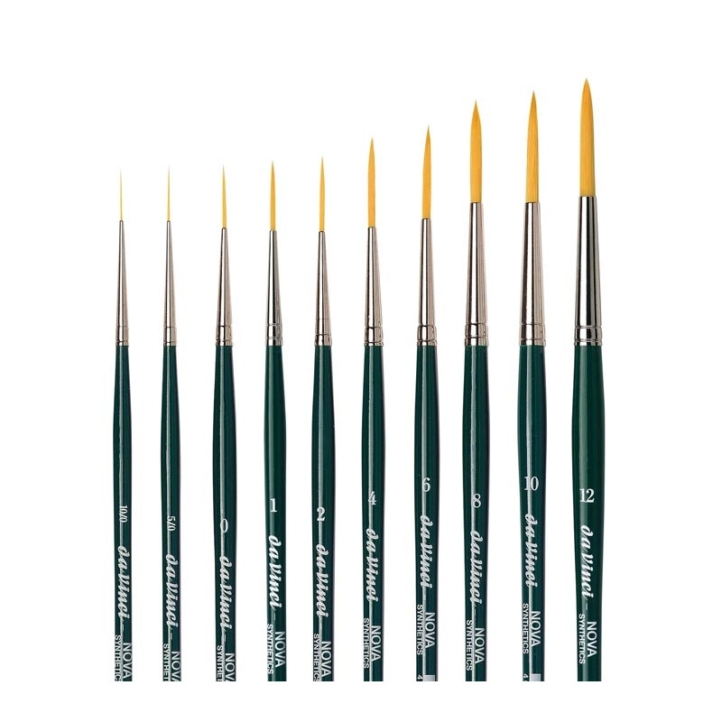 ΠΙΝΕΛΑ DA VINCI VA-1270_-5 NOVA LETTERING BRUSH GREEN HANDLES