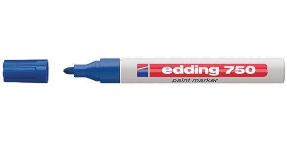 EDDING ΜΑΡΚΑΔΟΡΟΣ ΑΝΕΞΙΤΗΛΟΣ 2ΜΜ ΣΤΡΟΓΓ.ΜΥΤΗ ΜΠΛΕ